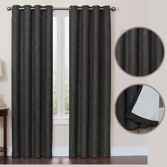 Blackout Window Curtain 63" Grommet Top 100% Blackout