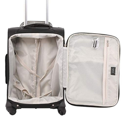 22" Airline-Approved Carry-On Suitcase Fits Maximum Allowance Luggage