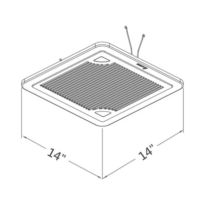 Delta Breez SMT150 Single Speed Bathroom Exhaust Fan Quiet Energy Efficient Ventilation Solution