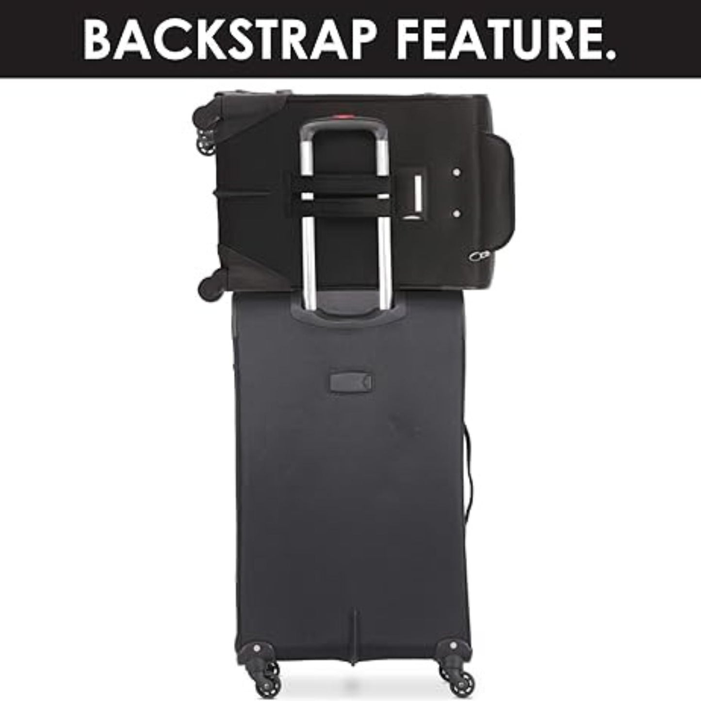 22" Airline-Approved Carry-On Suitcase Fits Maximum Allowance Luggage