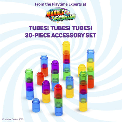 Marble Run Set and Add-On Accessory Set for Kids Full-Color Instructions, Great for Kids & Teens