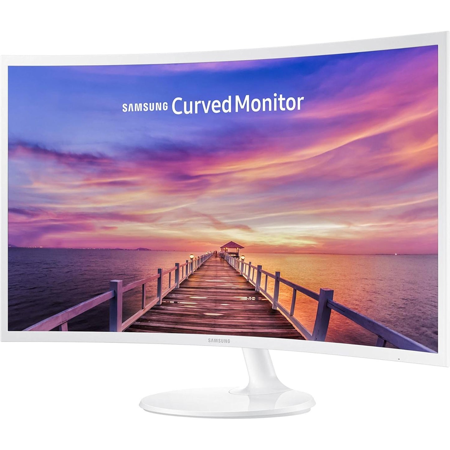 SAMSUNG 32-inch Curved Monitor 1080p AMD FreeSync HDMI Gaming & Dual Monitor Setup LC32F391FWNXZA