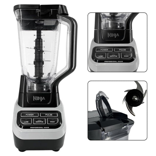 1000-Watt Professional Blender with 72 oz Capacity, High-Powered Motor Base