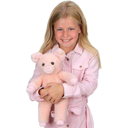 Soft Plush Pig Stuffed Animal, 15 Inches