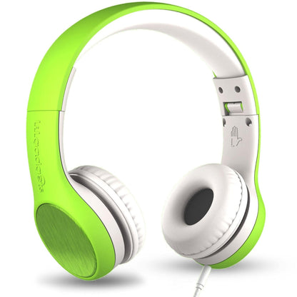 Kids Headphones Wired with Microphone, Volume Limited Over-Ear Headset