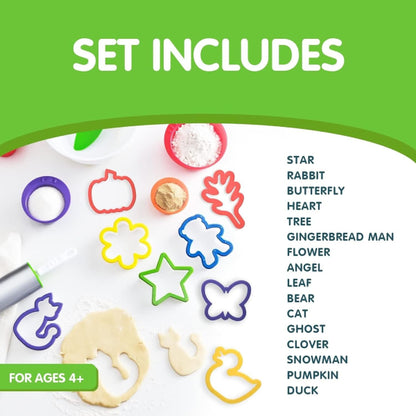 BPA-FREE PLASTIC COOKIE CUTTER COLLECTION