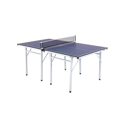 Compact Table Tennis Table Regulation Height for Authentic Play Space-Saving Easy Storage Design