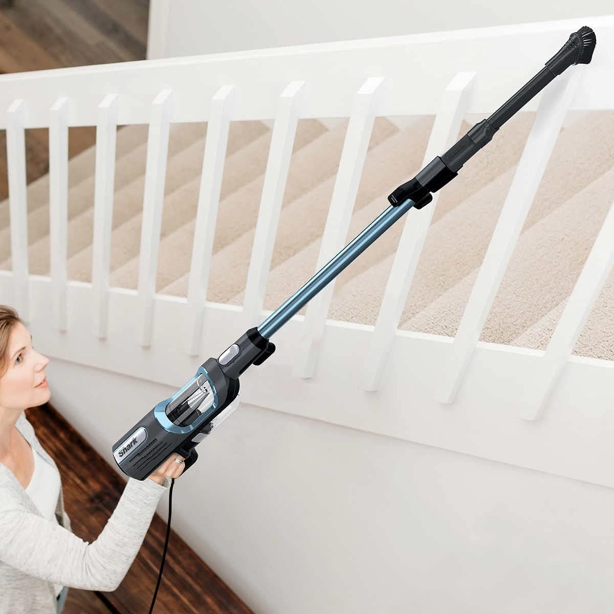 Shark UV580 UltraLight Corded Stick Vacuum with DuoClean, Self-Cleaning Brushroll & Tools