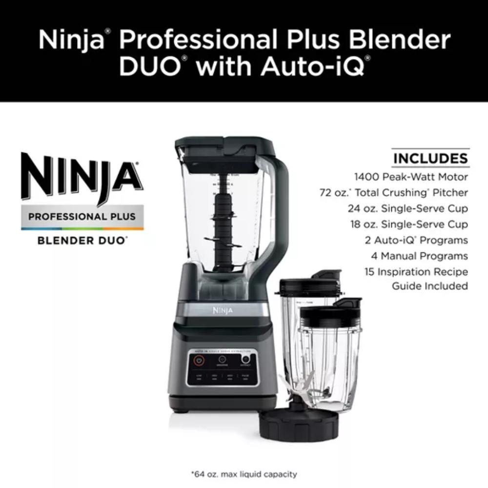 Professional Plus Blender DUO with Auto-iQ - Model BN753TGT