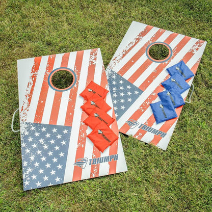 2x3 Premium Cornhole Set with LED Lights Includes 8 Toss Bags and Cornhole Boards