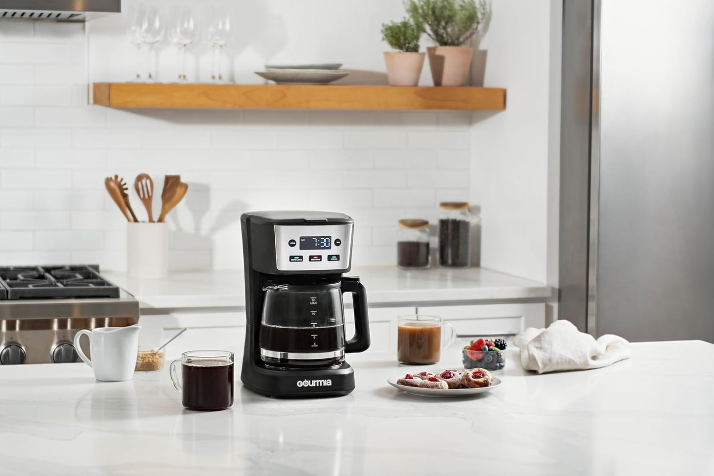 12-Cup Digital, Programmable Drip Coffee Machine