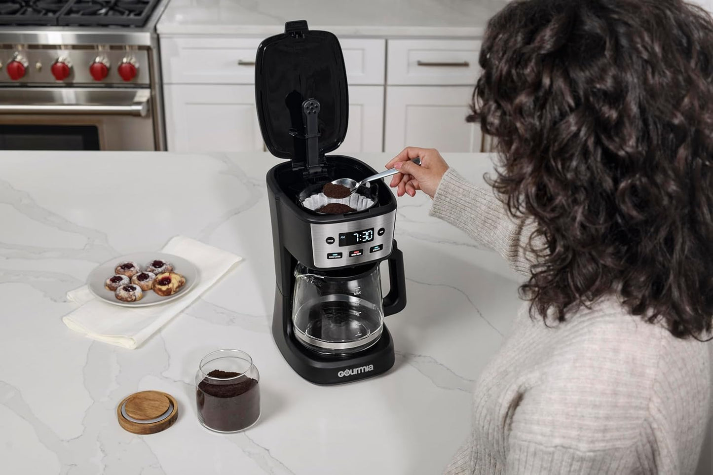 12-Cup Digital, Programmable Drip Coffee Machine