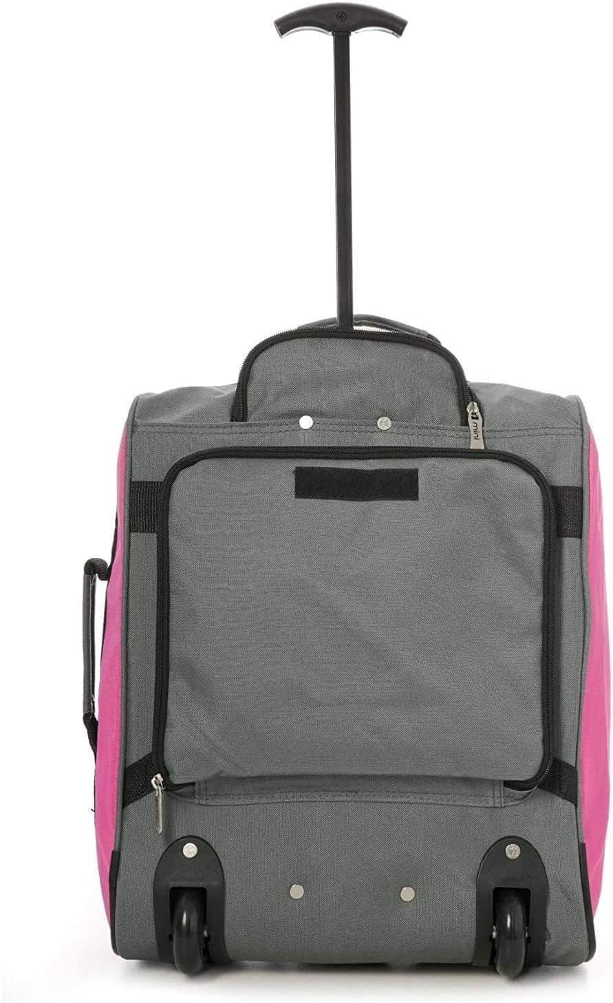 Luggage Carry-On Trolley Suitcase with Attached Backpack