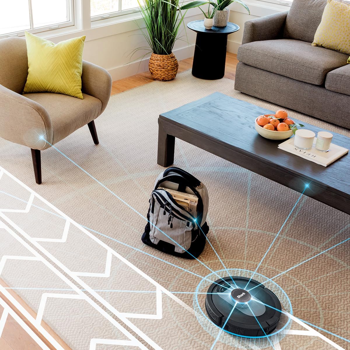 AI Ultra Robot Vacuum with Self-Empty Base 30-Day Capacity LIDAR Navigation WiFi Compatible