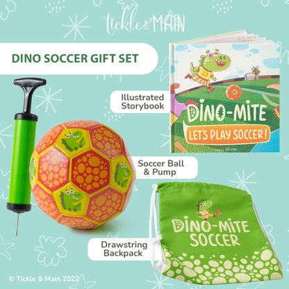 FUN DINOSAUR SOCCER GIFT SET