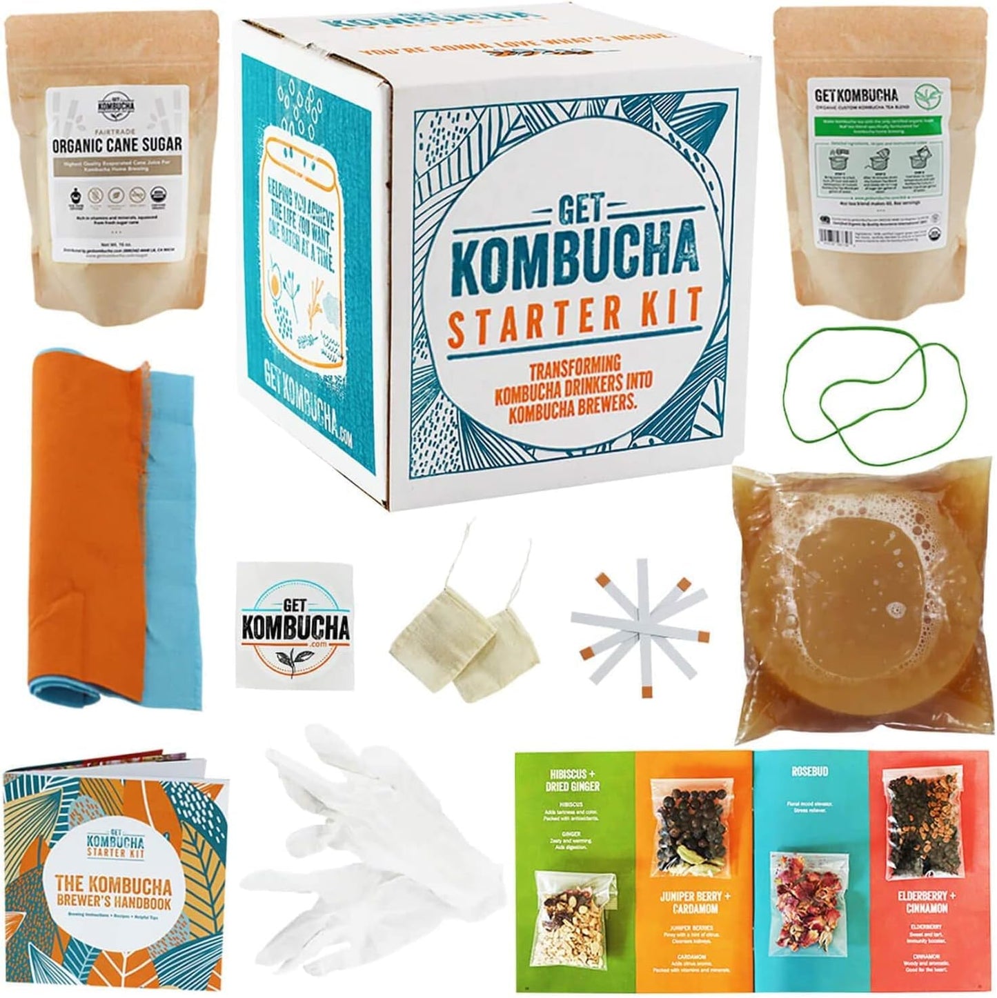 5 Galones Kombucha Starter Kit