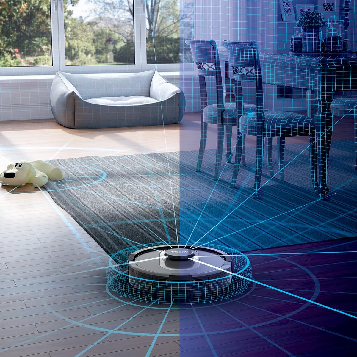 AI Ultra Robot Vacuum with Self-Empty Base 30-Day Capacity LIDAR Navigation WiFi Compatible