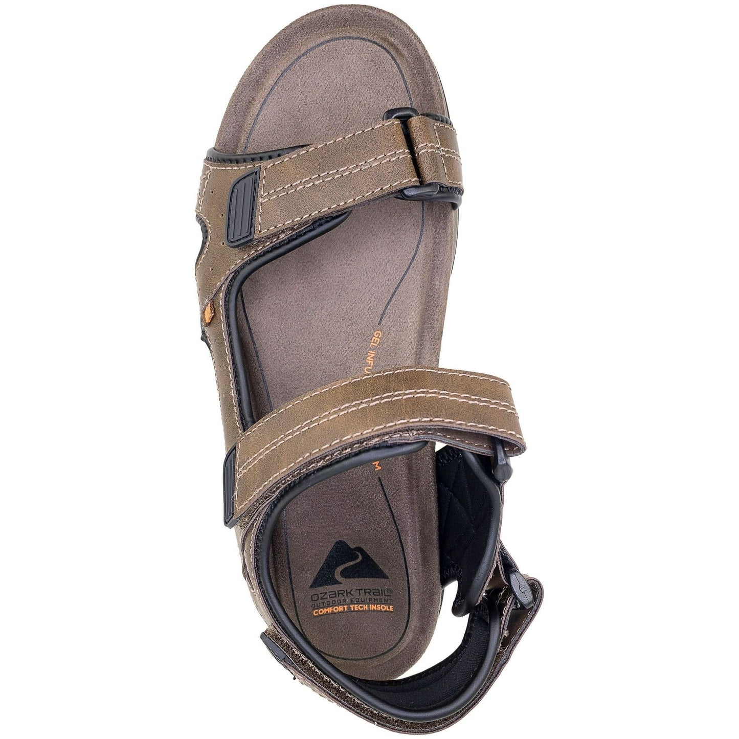 Ozark Trail Men's River Sport Terrain Ankle Strap Sandals