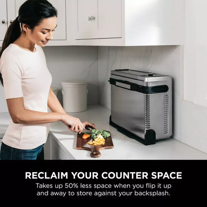 Digital Air Fryer Oven with Convection and 8-in-1 Cooking Functions Countertop Space-Saving Design