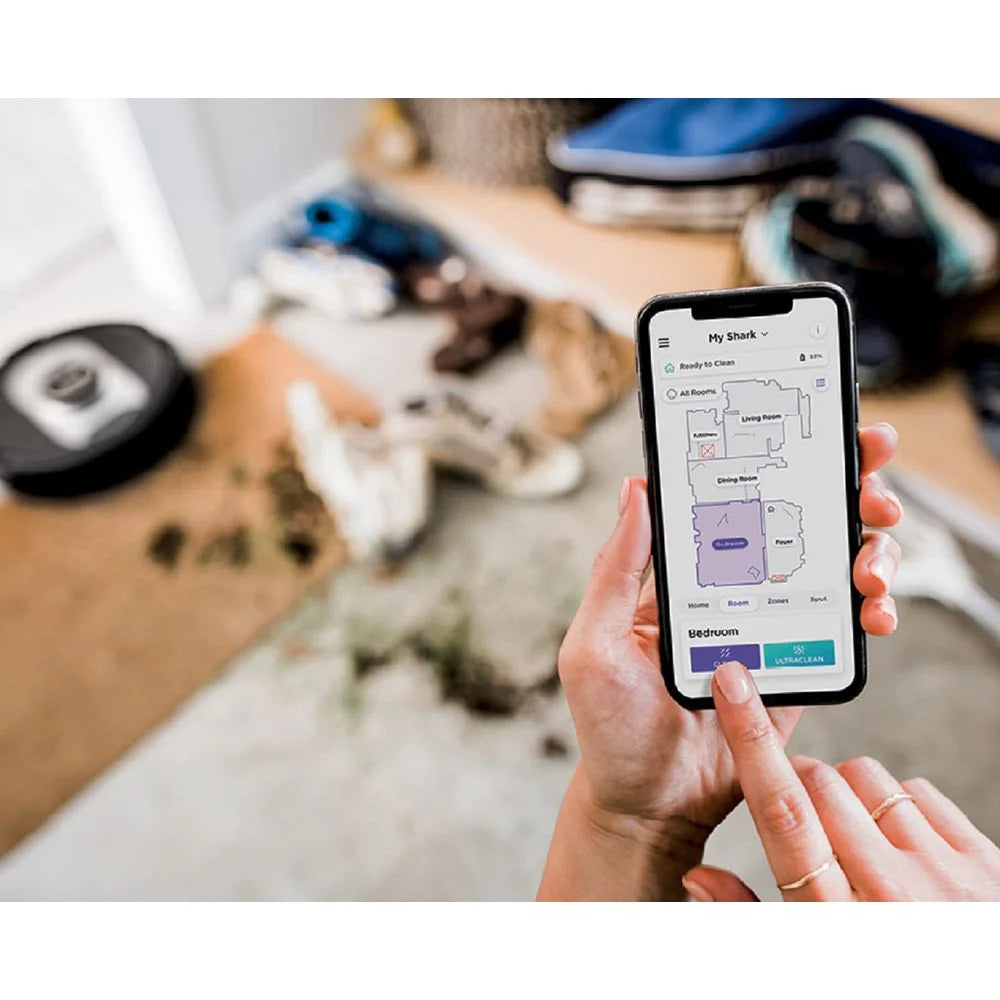 AI-Powered Ultra Robot Vacuum with XL HEPA Self-Empty Base Bagless 60-Day Capacity