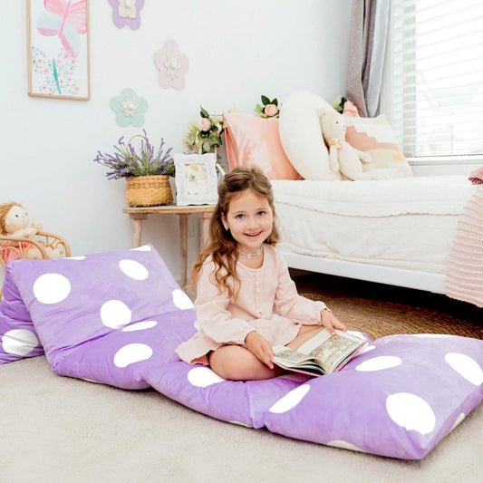 Pillowcase Cushion Mattress Bed Lounger Cover for Kids & Adults (Pillow Not Included)