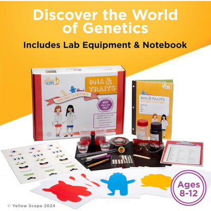 DNA & TRAITS SCIENCE KIT FOR KIDS