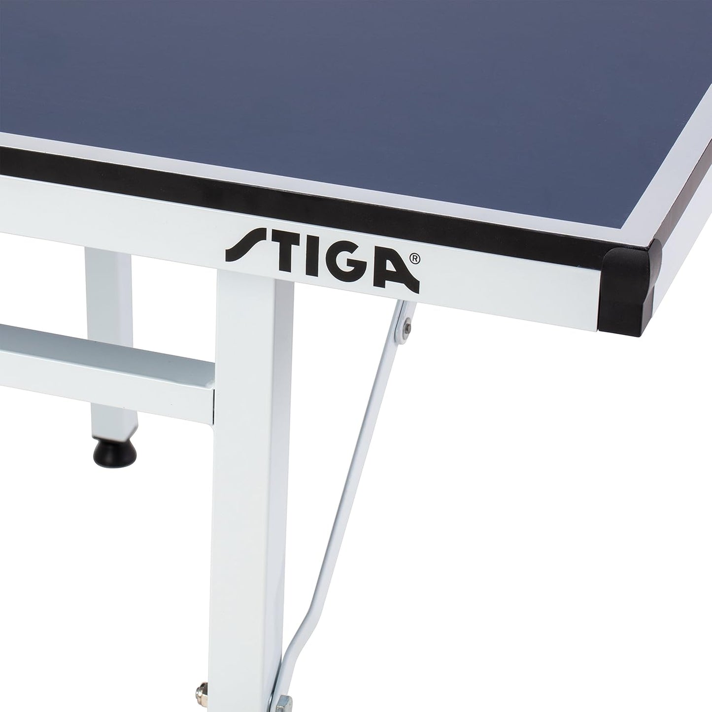 Compact Table Tennis Table Regulation Height for Authentic Play Space-Saving Easy Storage Design