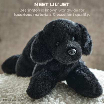 The Labrador Retriever, 8 Inch Black Lab Stuffed Animal