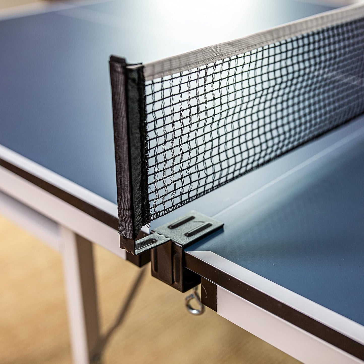 Compact Table Tennis Table Regulation Height for Authentic Play Space-Saving Easy Storage Design