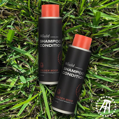 2 in 1 Shampoo and Conditioner - 16 Oz Dual Action, Smooth Brandy & Madagascar Vanilla Scent