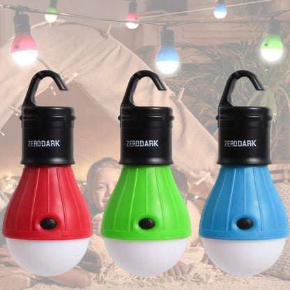 3-Pack LED Camping Lanterns Portable Hanging Tent Bulb Lights