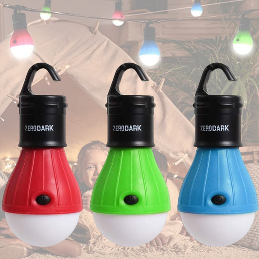 3-Pack LED Camping Lanterns Portable Hanging Tent Bulb Lights