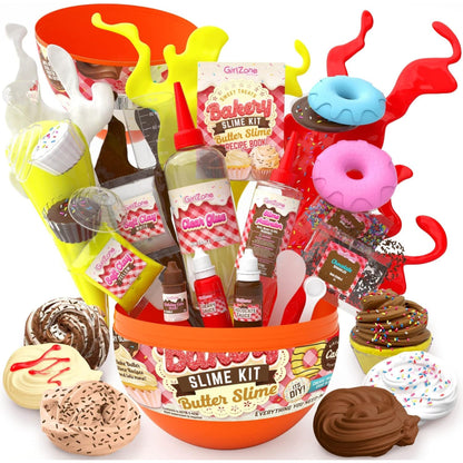 Slime Bakery Kit, Make Sweet Treats Slime, Slime Butter & Cake Scented Slime