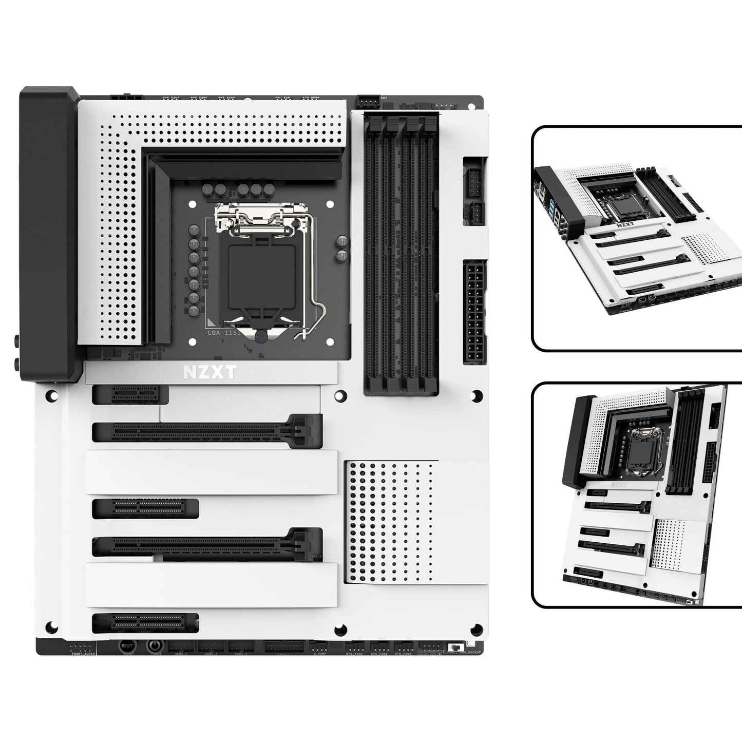 NZXT N7 Z370 ATX Gaming Motherboard Intel Z370 Chipset 8th Gen CPU Support Dual M.2 RGB