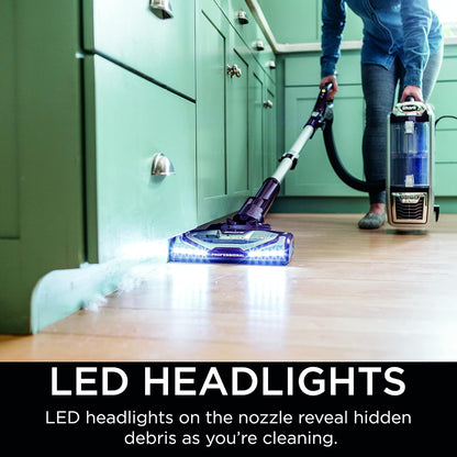 Shark NV752 Rotator TruePet Upright Vacuum, HEPA Filter, Lift-Away, LED Lights, Pet Brush, Large Capacity