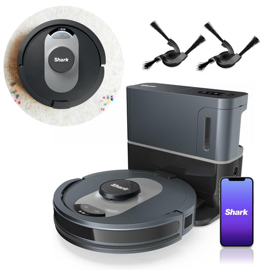 AI Ultra Robot Vacuum with Self-Empty Base 30-Day Capacity LIDAR Navigation WiFi Compatible