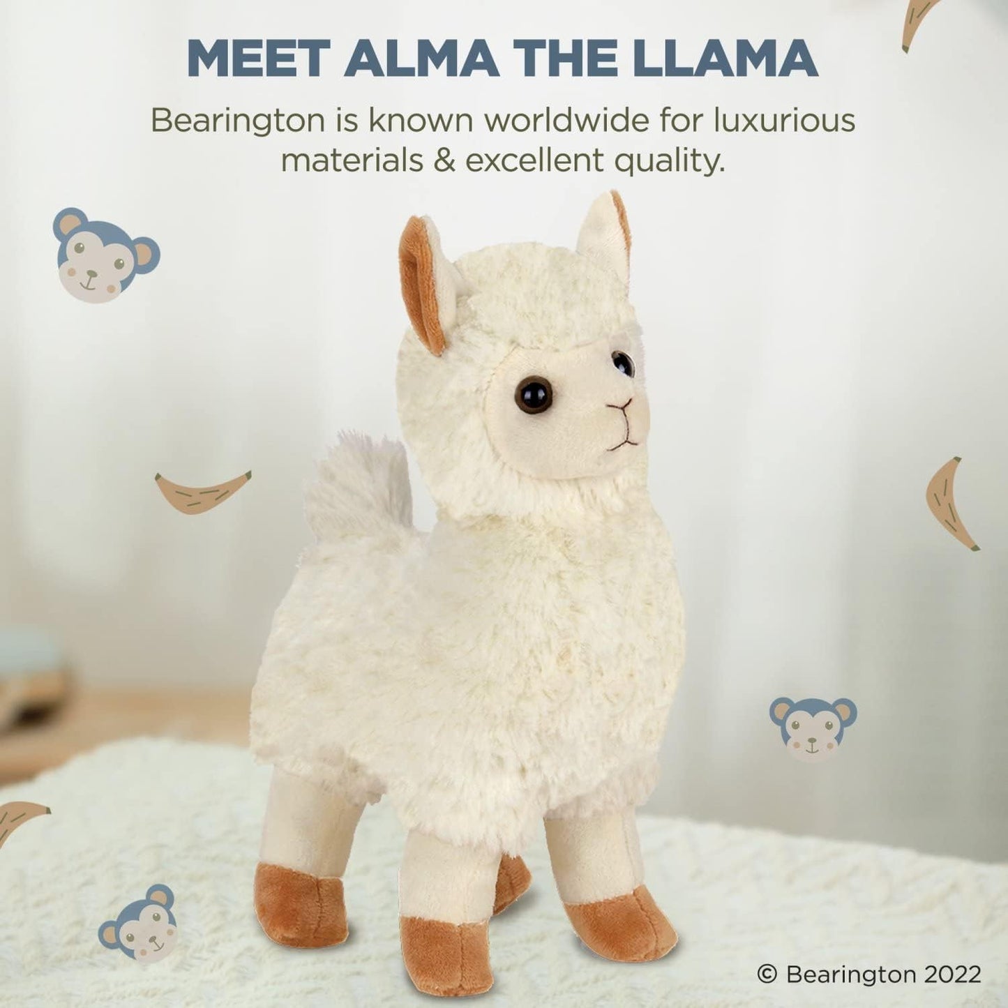 Plush Stuffed Animal Alma the Llama