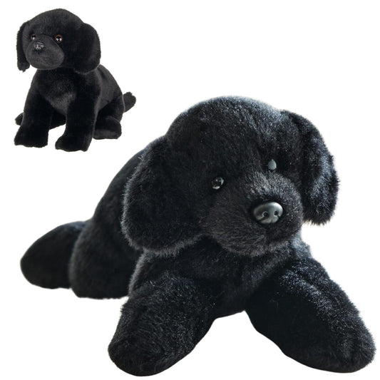 The Labrador Retriever, 8 Inch Black Lab Stuffed Animal